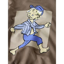 NAME IT Sweatshirt Ole Emil Walnut